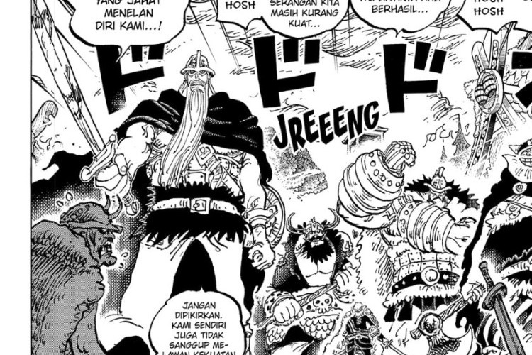 Baca Manga One Piece Chapter 1180 Bahasa Indonesia, Zoro Gunakan Serangan Memukau