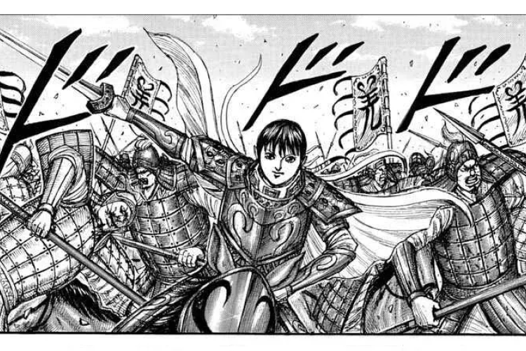 Baca Manga Kingdom Chapter 872 Bahasa Indonesia, Bajio dan Kitari Suku Mera Mulai Menyerang