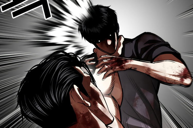 Baca Manhwa Lookism Chapter 603 Scan Indonesia, Kim Kitae Mulai Tumbang! Hyungseok Masih Bertahan