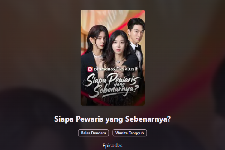 Nonton Drama China Siapa Pewaris Sebenarnya (2026) Full Episode Subtitle Indonesia, Kebusukan Keluarga Mertua yang Ingin Menguasai Harta