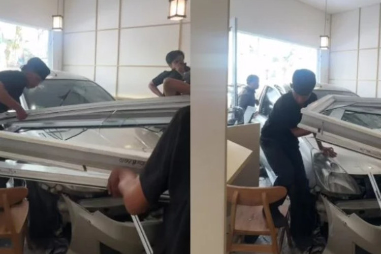 Video Detik-Detik Mobil Tabrak Restoran Jepang di Gading Serpong, Kronologi dan Informasi Lengkap