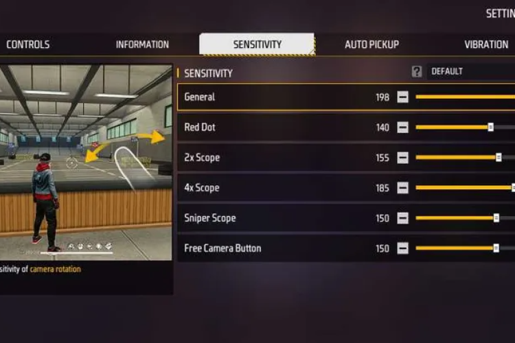 Spill Disini! Cara Setting Sensitivitas FF Auto Headshot Aim Merah Lengkap, Bikin Booyah Seketika