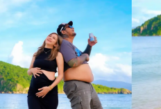 Pamer Foto Baby Bump Saat Liburan ke Pantai, Kehamilan Lindi Fitriyana Istri Musisi Virgoun Jadi Sorotan Warganet
